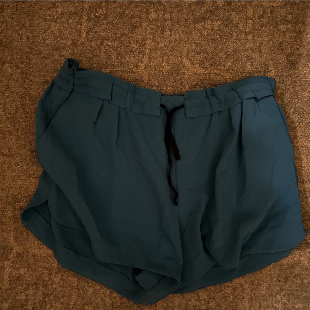 Rag & bone silk blue shorts